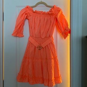 NWT Lilly Pulitzer Louisa Dress size XS color “Papaya Punch”